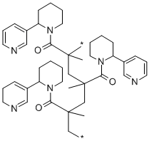 CAS#: 31938-53-1， 2-Methyl-1-(2-Pyridin-3-Ylpiperidin-1-Yl)Prop-2-En-1-One
