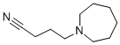 structure of CAS# 3194-43-2, 4-Hexamethyleneiminobutyronitrile;4-(1-Azepanyl)Butanenitrile;4-(Azepan-1-Yl)Butyronitrile;Nsc165580
