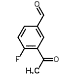 CAS#: 319455-11-3， 3-Acetyl-4-Fluorobenzaldehyde