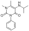 CAS#: 31992-00-4， 1,6-Dimethyl-3-Phenyl-5-(Propan-2-Ylamino)Pyrimidine-2,4-Dione