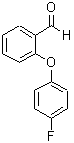 结构式 CAS# 320423-61-8, 2-(4-氟苯氧基)苯甲醛