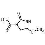 CAS#: 320778-06-1， 1-Acetyl-4-Methoxy-2-Imidazolidinone