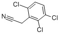 structure of CAS# 3215-65-4, 2,3,6-Trichlorophenylacetonitrile;2-(2,3,6-Trichlorophenyl)Ethanenitrile;2,3,6-Trichlorophenylacetonitrile;Acetonitrile, (2,3,6-Trichlorophenyl)- (8Ci)