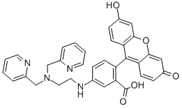 CAS#: 321859-09-0， 5-{2-[Bis(2-pyridylmethyl)amino]ethylamino}fluorescein