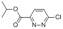 structure of CAS# 321946-09-2, 6-Chloro-3-Pyridazinecarboxylic Acid 1-Methylethyl Ester;3-Pyridazinecarboxylic Acid, 6-Chloro-,1-Methylethyl Ester;6-Chloro-Pyridazine-3-Carboxylic Acid Methyl Ether;Isopropyl 6-Chloropyridazine-3-Carboxylate