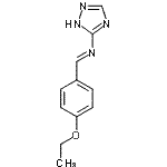 CAS#: 322413-06-9， (E)-1-(4-Ethoxyphenyl)-N-(1H-1,2,4-Triazol-5-Yl)Methanimine