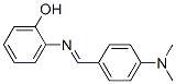 structure of CAS# 3230-43-1, 2-[(4-Dimethylaminophenyl)Methylideneamino]Phenol;2-[(4-Dimethylaminophenyl)Methyleneamino]Phenol;2-[(4-Dimethylaminobenzylidene)Amino]Phenol;Bb_Sc-0239