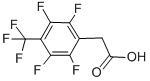 structure of CAS# 32304-29-3, 2-[2,3,5,6-Tetrafluoro-4-(Trifluoromethyl)Phenyl]Acetic Acid;2-[2,3,5,6-Tetrafluoro-4-(Trifluoromethyl)Phenyl]Ethanoic Acid;Nsc137864