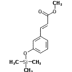 CAS#: 32342-00-0， Methyl (2E)-3-{3-[(Trimethylsilyl)Oxy]Phenyl}Acrylate