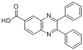structure of CAS# 32387-96-5, 2,3-Diphenyl-Quinoxaline-6-Carboxylic Acid;2,3-DIPHENYL-QUINOXALINE-6-CARBOXYLIC ACID;2,3-Diphenyl-6-Quinoxalinecarboxylic Acid;2,3-Diphenyl-6-Carboxyquinoxaline