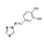CAS#: 324033-15-0， 4-[(E)-(1H-1,2,4-Triazol-1-Ylimino)Methyl]-1,2-Benzenediol
