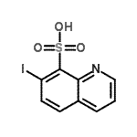 CAS#: 32435-64-6， 7-Iodo-8-Quinolinesulfonic Acid