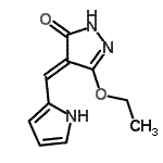 CAS#: 324547-99-1， (4E)-5-Ethoxy-4-(1H-Pyrrol-2-Ylmethylene)-2,4-Dihydro-3H-Pyrazol-3-One