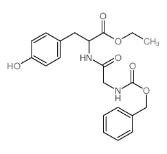 CAS#: 3249-01-2， Ethyl 3-(4-Hydroxyphenyl)-2-[[2-(Phenylmethoxycarbonylamino)Acetyl]Amino]Propanoate