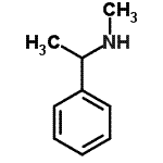 structure of CAS# 32512-24-6, N-Methyl-1-Phenylethanamine;(R)-(+)-N,α-Dimethylbenzylamine;ethylamine, N-methyl-1-phenyl-;methyl(1-phenylethyl)amine