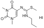 CAS#: 32532-46-0， N-(1,3-Dimethyl-2,4-Dioxopyrimidin-5-Yl)-1-Methylsulfanyl-N'-Propylmethanimidamide Hydroiodide