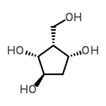 CAS#: 325480-61-3， (1R,2R,3R,4R)-3-(Hydroxymethyl)-1,2,4-Cyclopentanetriol