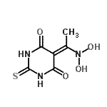 CAS#: 325697-08-3， 5-[1-(Dihydroxyamino)Ethylidene]-2-Thioxodihydro-4,6(1H,5H)-Pyrimidinedione