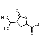 CAS#: 325740-56-5， 4-Isopropyl-5-Oxotetrahydro-2-Furancarbonyl Chloride