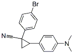 CAS#: 32589-49-4， 1-(4-Bromophenyl)-2-(4-Dimethylaminophenyl)Cyclopropane-1-Carbonitrile