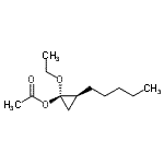 CAS#: 325961-75-9， (1R,2S)-1-Ethoxy-2-Pentylcyclopropyl Acetate