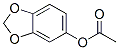structure of CAS# 326-58-9, 1,3-Benzodioxol-5-Yl Acetate;Acetic Acid 1,3-Benzodioxol-5-Yl Ester;1,3-Benzodioxol-5-Yl Ethanoate