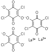 结构式 CAS# 32607-23-1, 氯冉酸镧