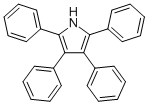 structure of CAS# 3263-79-4, 2,3,4,5-Tetraphenylpyrrole;Zinc01759462;1H-Pyrrole, 2,3,4,5-Tetraphenyl-;2,3,4,5-Tetraphenylpyrrole