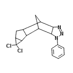 CAS#: 3265-86-9， 4,4-Dichloro-12-phenyl-10,11,12-triazapentacyclo[6.5.1.02,7.03,5.09,13]tetradec-10-ene