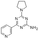CAS#: 32664-45-2， 4-(3-Pyridinyl)-6-(1-Pyrrolidinyl)-1,3,5-Triazin-2-Amine