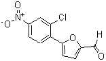 结构式 CAS# 327049-94-5, 5-(2-氯-4-硝基-苯基)-呋喃-2-甲醛