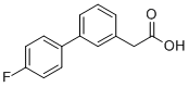structure of CAS# 327107-49-3, 3-Biphenyl-4'-Fluoro-Acetic Acid