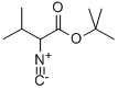 结构式 CAS# 32755-42-3, 2-异氰基-3-甲基丁酸叔丁酯