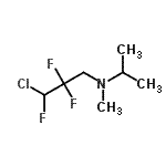 CAS#: 32786-65-5， 3-Chloro-2,2,3-Trifluoro-N-Isopropyl-N-Methyl-1-Propanamine