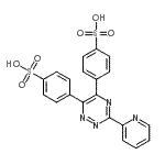 CAS#: 32796-55-7， 4,4'-[3-(2-Pyridinyl)-1,2,4-Triazine-5,6-Diyl]Dibenzenesulfonic Acid