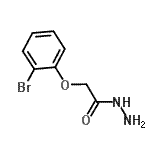 结构式 CAS# 328085-17-2, 2-(2-溴苯氧基)乙酰肼