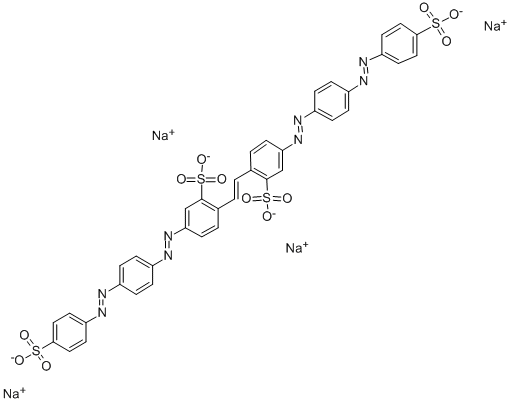 CAS#: 32829-81-5， Tetrasodium 5-[4-(4-Sulfonatophenyl)Diazenylphenyl]Diazenyl-2-[(E)-2-[2-Sulfonato-4-[4-(4-Sulfonatophenyl)Diazenylphenyl]Diazenylphenyl]Ethenyl]Benzenesulfonate