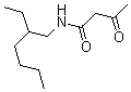 CAS 登录号：32837-36-8， 乙酰乙酸 2-乙基己基酰胺
