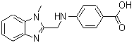 CAS#: 328559-27-9， 4-{[(1-Methyl-1H-Benzimidazol-2-Yl)Methyl]Amino}Benzoic Acid