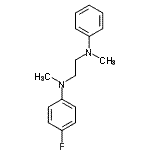 CAS#: 32857-41-3， N-(4-Fluorophenyl)-N,N'-Dimethyl-N'-Phenyl-1,2-Ethanediamine