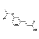 CAS#: 32862-98-9， (2E)-3-(3-Acetamidophenyl)Acrylic Acid