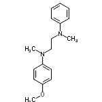 CAS#: 32869-57-1， N-(4-Methoxyphenyl)-N,N'-Dimethyl-N'-Phenyl-1,2-Ethanediamine