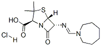 CAS#: 32887-08-4， (2S,5R,6R)-6-(Azepan-1-Ylmethylideneamino)-3,3-Dimethyl-7-Oxo-4-Thia-1-Azabicyclo[3.2.0]Heptane-2-Carboxylic Acid Hydrochloride