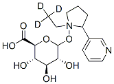 CAS#: 329002-74-6， Nicotine-N--Glucuronide, Methyl-D3
