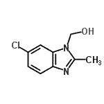 CAS#: 329694-87-3， (6-Chloro-2-Methyl-1H-Benzimidazol-1-Yl)Methanol