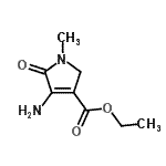 CAS#: 329695-21-8， Ethyl 4-Amino-1-Methyl-5-Oxo-2,5-Dihydro-1H-Pyrrole-3-Carboxylate