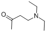 structure of CAS# 3299-38-5, 1-Diethylamino-3-Butanone;Nsc28042;Wln: 2N2&2V1;4-04-00-01930 (Beilstein Handbook Reference)