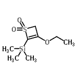 CAS#: 329913-23-7， (3-Ethoxy-1,1-Dioxido-2H-Thiet-4-Yl)(Trimethyl)Silane