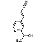 CAS#: 329973-91-3， (2E)-3-(2-Isopropyl-4-Pyridinyl)Acrylonitrile