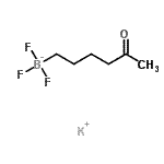 CAS#: 329976-78-5， Potassium Trifluoro(5-Oxohexyl)Borate(1-)